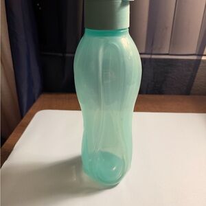 Tupperware Aqua Blue Water Bottle
